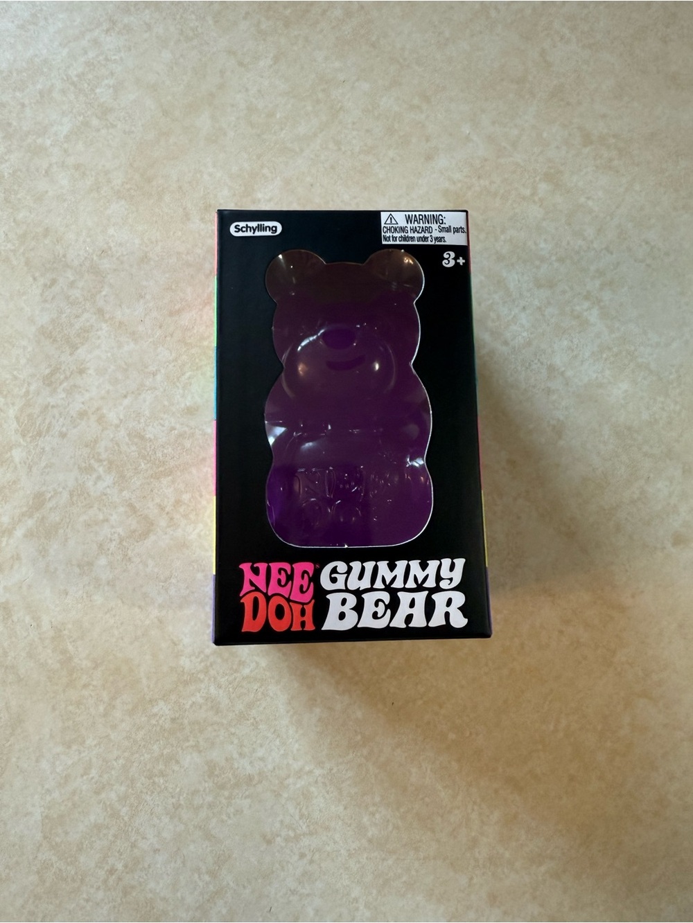 NeeDoh Gummy Bear Toy - Purple